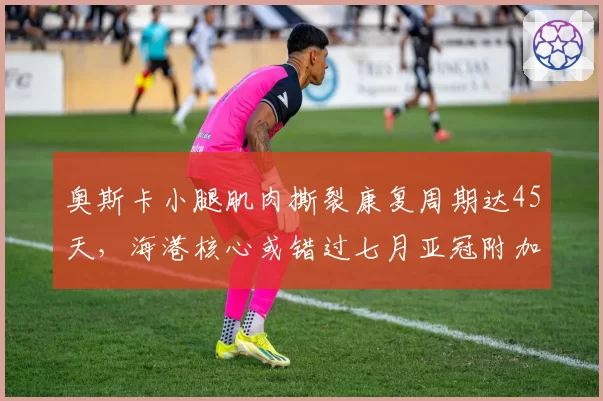 奥斯卡小腿肌肉撕裂康复周期达45天,海港核心或错过七月亚冠附加赛